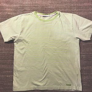 LizSport Striped Green T-shirt